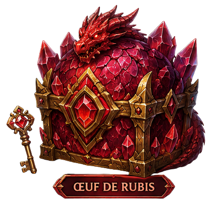 ❤️ Œuf Rubis